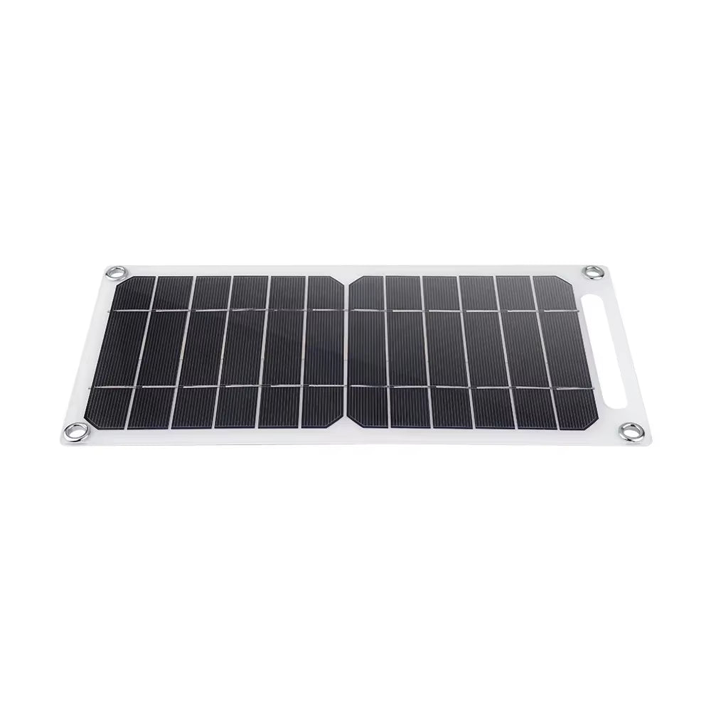 Wholesale Solar Panel 1-14Pcs USB Waterproof Outdoor Hiking Camping Portable Battery Mobile Phone Charging Bank Charging Panel