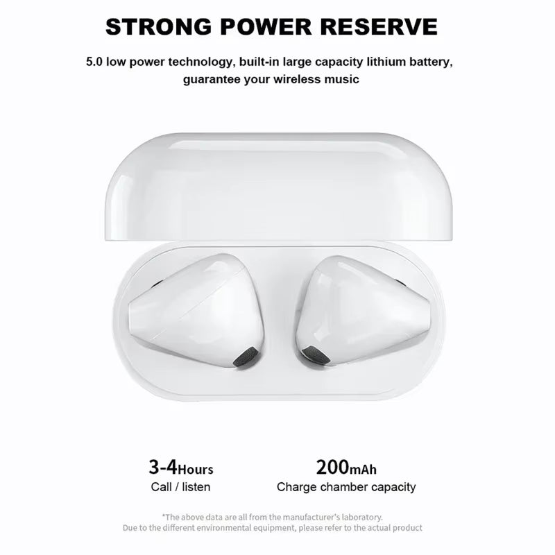 NEW Pro4 Wireless Headphones Bluetooth Earphones Sport Earbuds Headset with Mic Charging Box Headphones for All Smartphones