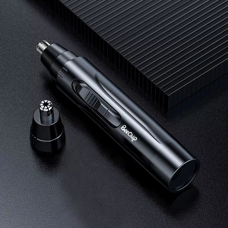 Black Electric Nose Hair Trimmer Ear and Nose Hair Trimmer Professional Painless Nose Hair Trimmer for Menand Women