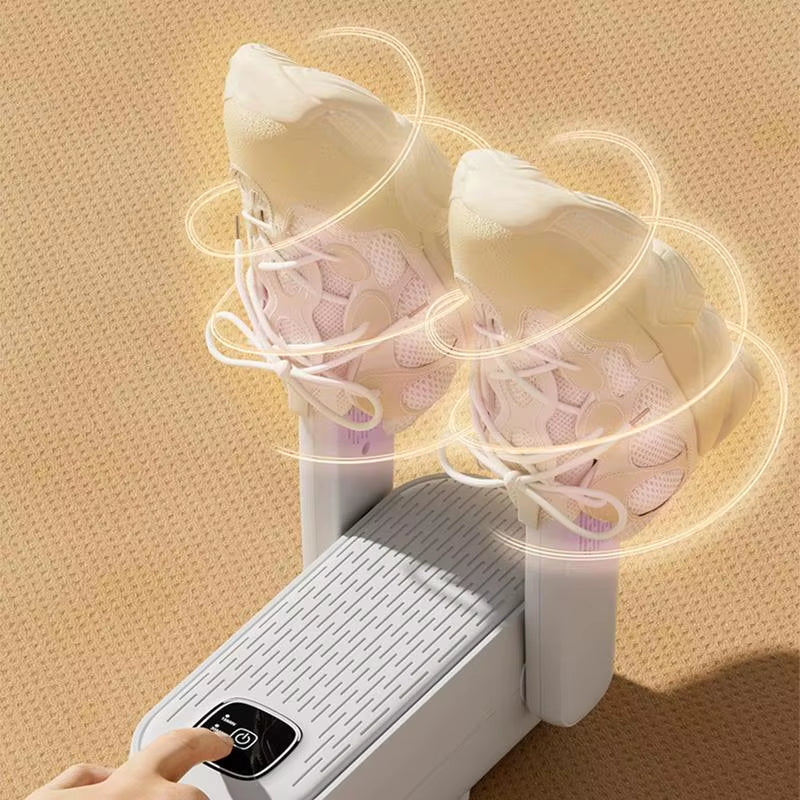 Soccer Cleat Dryer Portable Sports Shoes Warmer Quick Drying Sports Shoes Warmer Folding Travel Boot Dryer with Timer Heater For