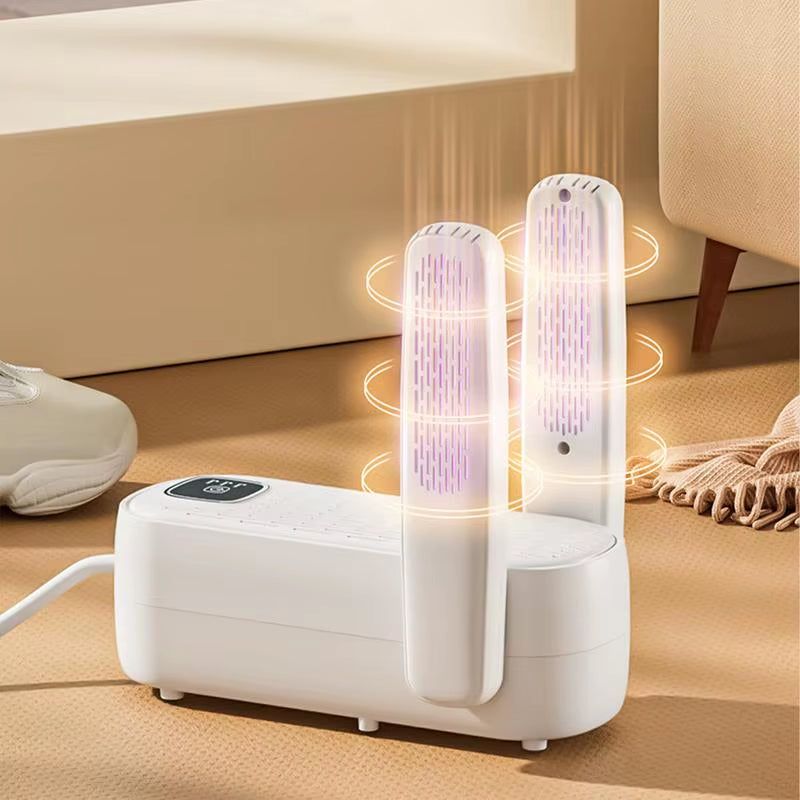 Soccer Cleat Dryer Portable Sports Shoes Warmer Quick Drying Sports Shoes Warmer Folding Travel Boot Dryer with Timer Heater For
