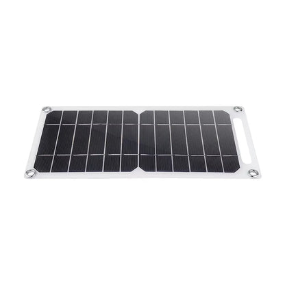 Wholesale Solar Panel 1-14Pcs USB Waterproof Outdoor Hiking Camping Portable Battery Mobile Phone Charging Bank Charging Panel