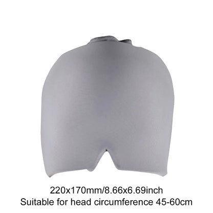 1Pcs Migraine Relief Cap Headache Hat Gel Hot Cold Therapy Ice Cap for Relieve Pain Ice Hat Eye Mask Stress Pressure Pain Relief